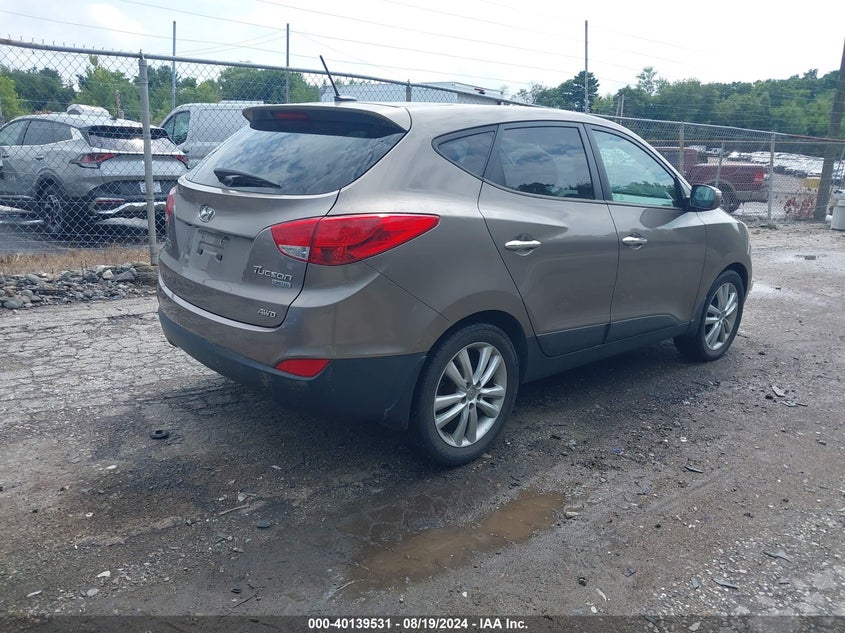 2013 HYUNDAI TUCSON LIMITED - KM8JUCAC1DU622927