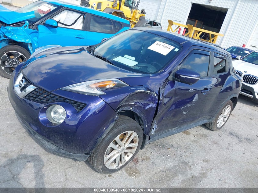 2016 NISSAN JUKE SV - JN8AF5MRXGT608856