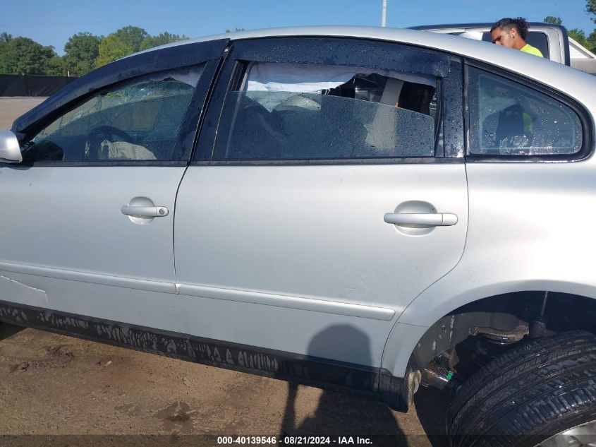 2001 Volkswagen Passat Gls VIN: WVWAC63B41P009482 Lot: 40139546