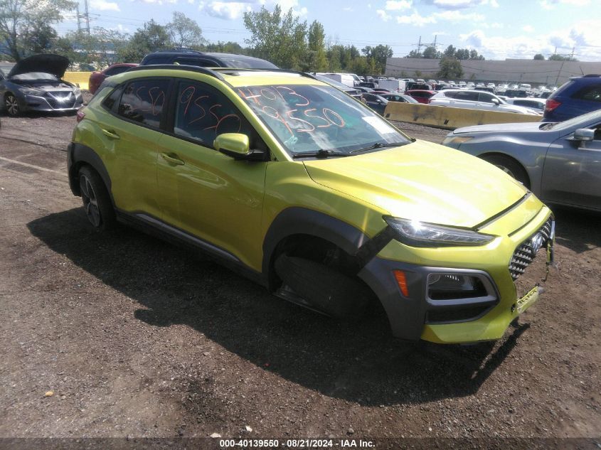 2020 Hyundai Kona Limited VIN: KM8K3CA55LU555269 Lot: 40139550