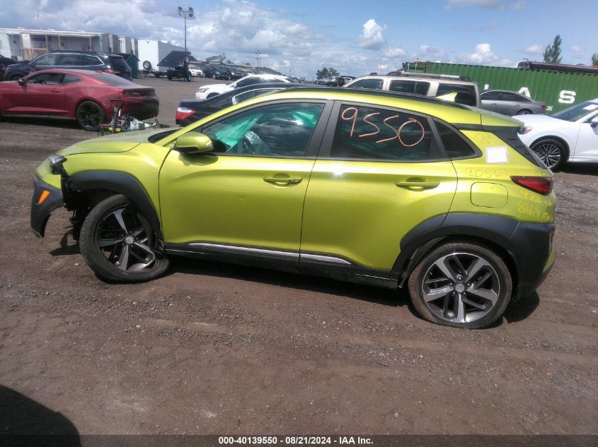 2020 Hyundai Kona Limited VIN: KM8K3CA55LU555269 Lot: 40139550