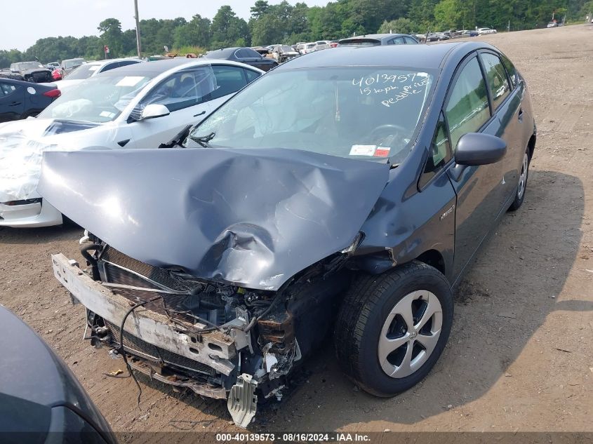 2015 Toyota Prius Two VIN: JTDKN3DU2F2003388 Lot: 40139573