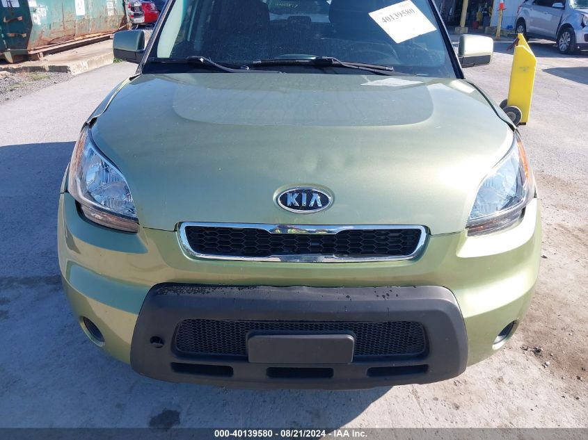 2011 Kia Soul + VIN: KNDJT2A27B7309756 Lot: 40139580