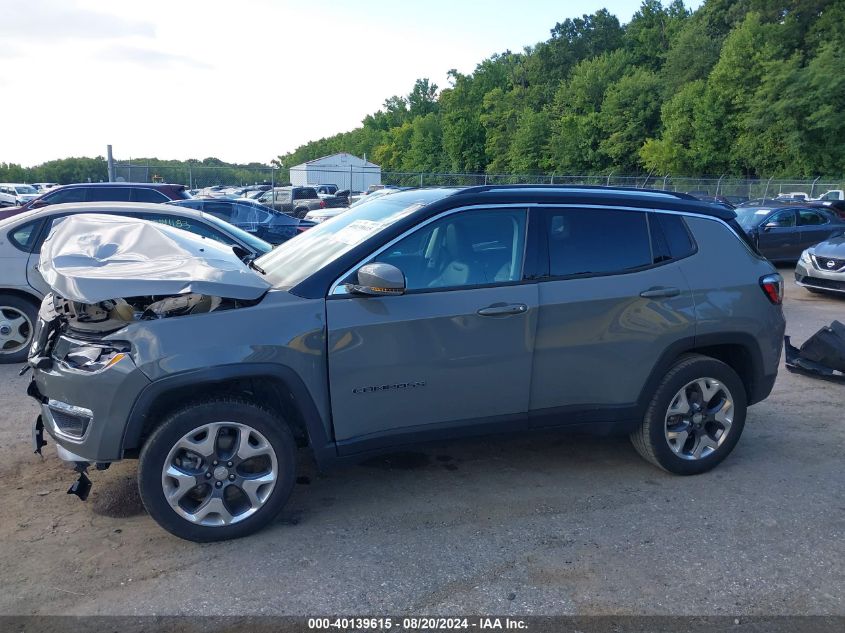 2020 Jeep Compass Limited VIN: 3C4NJDCB6LT249062 Lot: 40139615