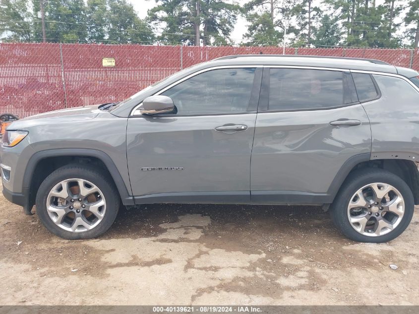 2020 Jeep Compass Limited 4X4 VIN: 3C4NJDCB8LT185333 Lot: 40139621