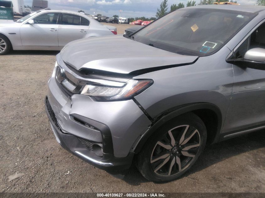 2022 Honda Pilot Awd Touring 7 Passenger VIN: 5FNYF6H60NB013465 Lot: 40139627