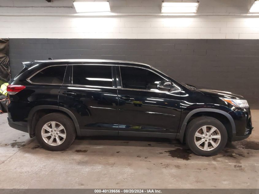 2019 Toyota Highlander Xle VIN: 5TDJZRFH9KS598021 Lot: 40139656