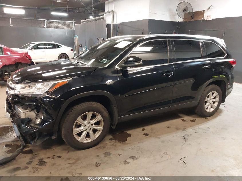 2019 Toyota Highlander Xle VIN: 5TDJZRFH9KS598021 Lot: 40139656