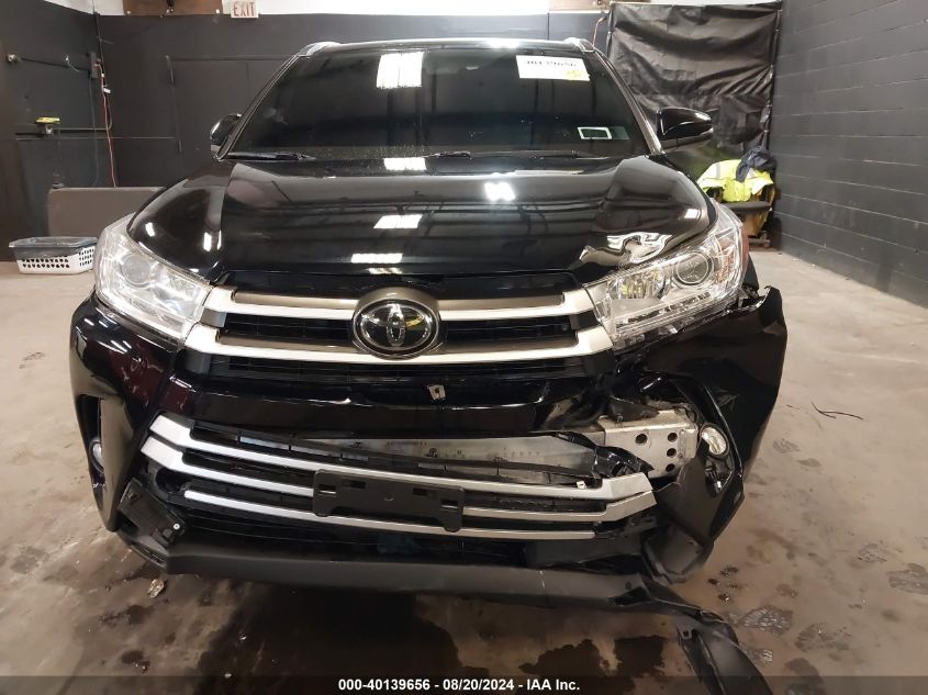 2019 Toyota Highlander Xle VIN: 5TDJZRFH9KS598021 Lot: 40139656