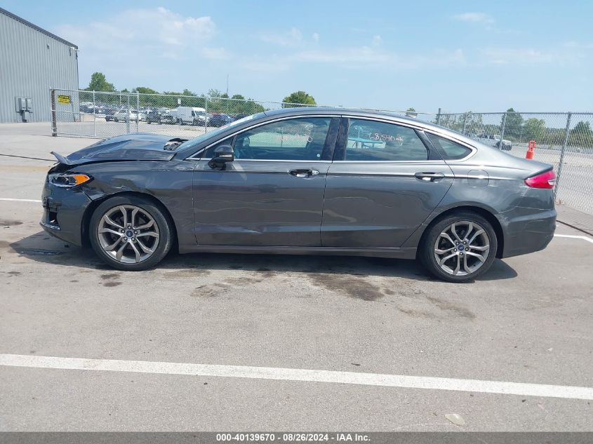 2019 Ford Fusion Sel VIN: 3FA6P0CD4KR269471 Lot: 40139670