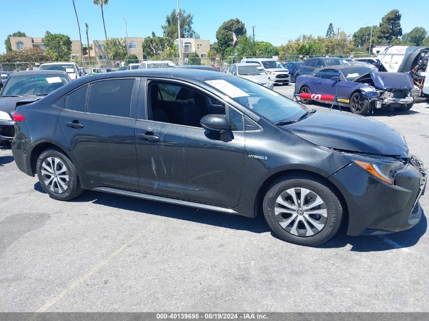 2021 TOYOTA COROLLA HYBRID LE - JTDEAMDE9MJ033028