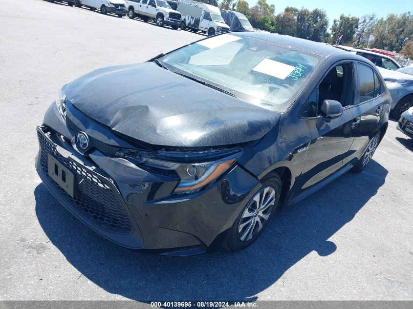 2021 TOYOTA COROLLA HYBRID LE - JTDEAMDE9MJ033028