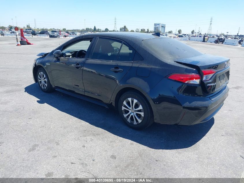 2021 TOYOTA COROLLA HYBRID LE - JTDEAMDE9MJ033028