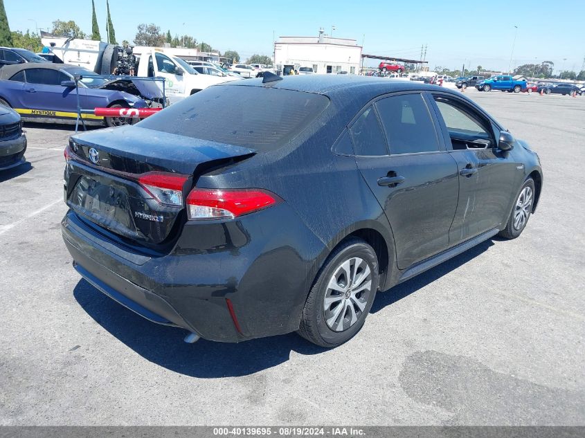 2021 TOYOTA COROLLA HYBRID LE - JTDEAMDE9MJ033028