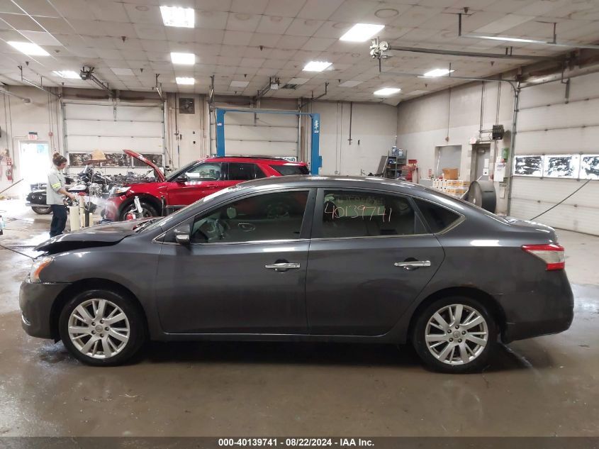 2013 NISSAN SENTRA SL - 3N1AB7AP8DL620402