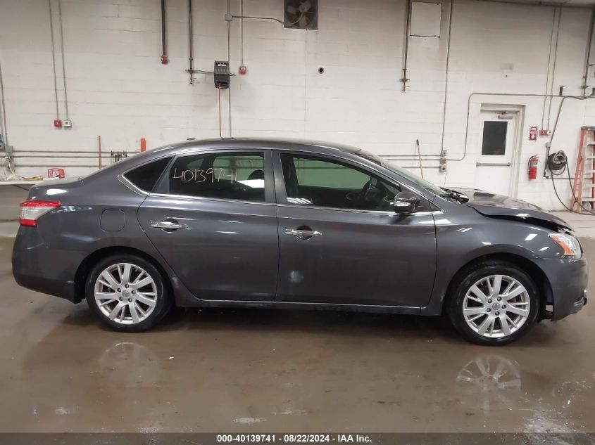 2013 Nissan Sentra Sl VIN: 3N1AB7AP8DL620402 Lot: 40139741