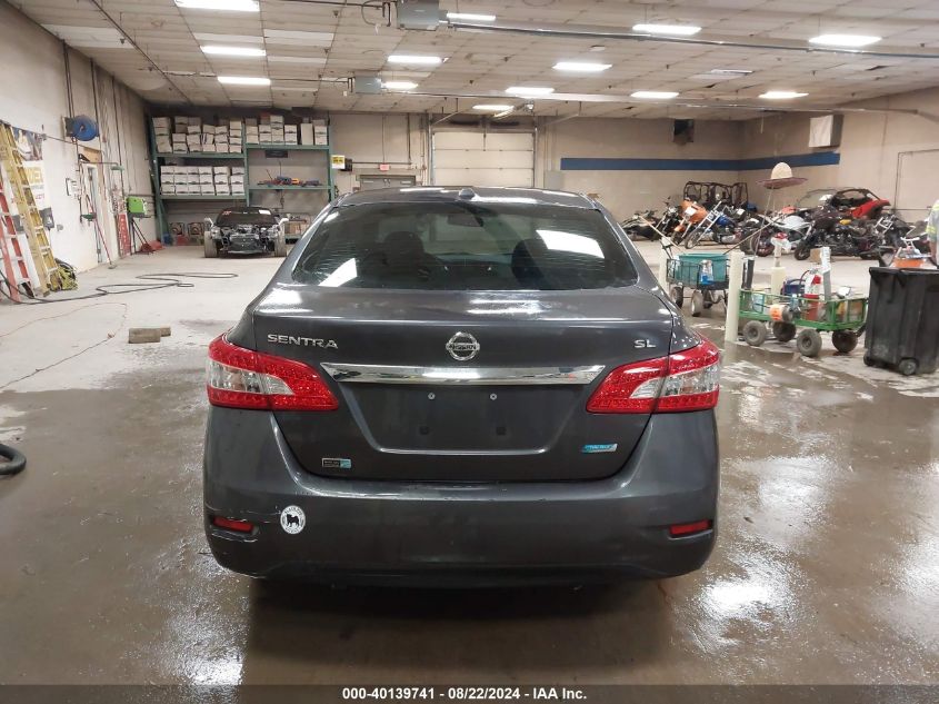 2013 Nissan Sentra Sl VIN: 3N1AB7AP8DL620402 Lot: 40139741