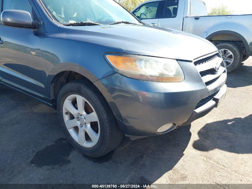 2007 Hyundai Santa Fe Limited/Se VIN: 5NMSH13E07H025666 Lot: 40139760