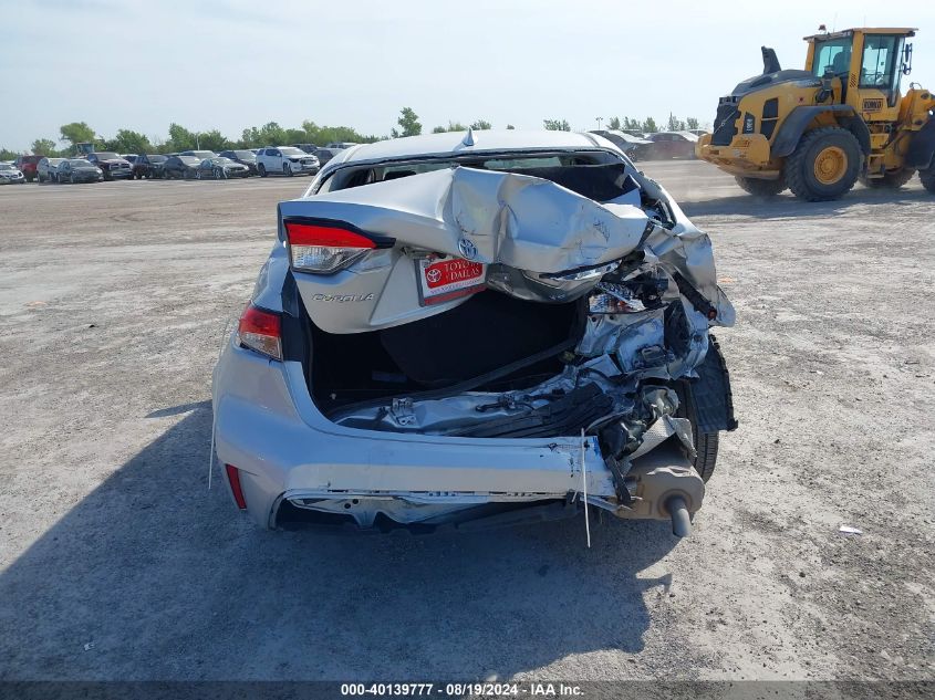 2020 Toyota Corolla Le VIN: 5YFHPRAE0LP016285 Lot: 40139777