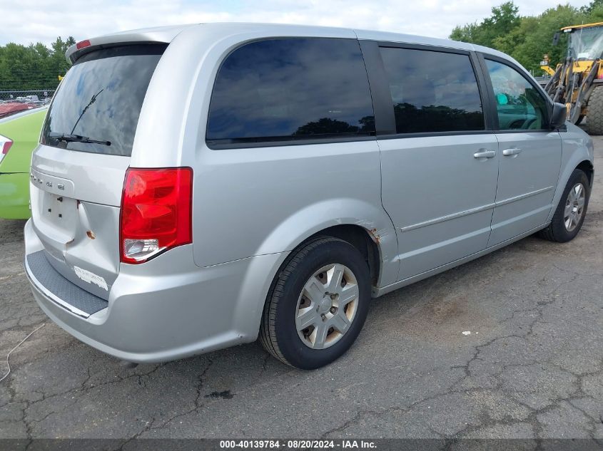 2011 Dodge Grand Caravan Express VIN: 2D4RN4DG4BR608736 Lot: 40139784