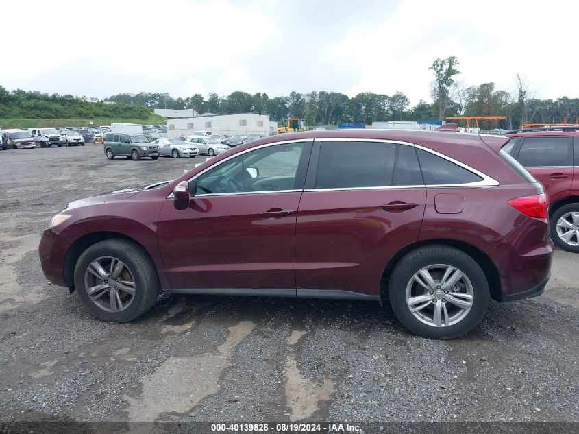 2014 Acura Rdx VIN: 5J8TB4H59EL012959 Lot: 40139828