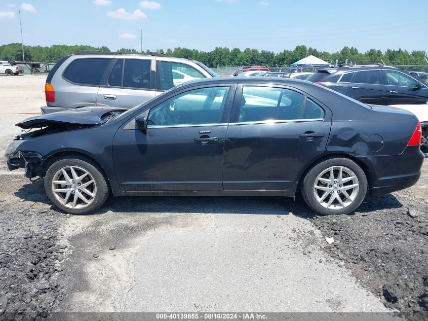 2011 Ford Fusion Sel VIN: 3FAHP0JA5BR263356 Lot: 40139855