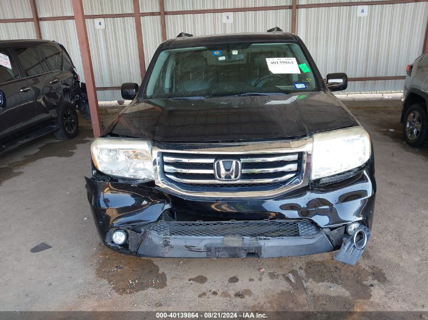 2015 Honda Pilot Touring VIN: 5FNYF3H91FB028812 Lot: 40139864