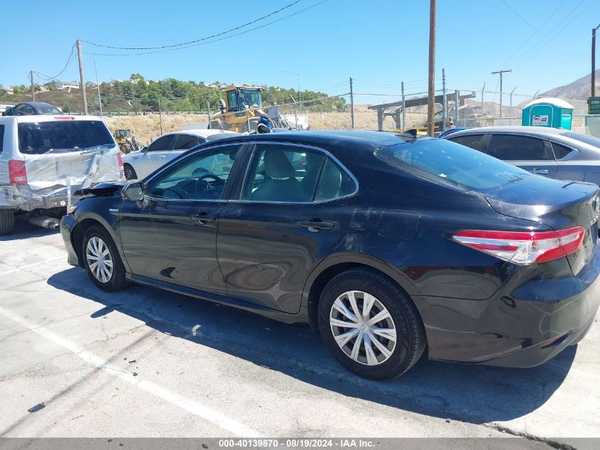 2019 Toyota Camry Hybrid Le VIN: 4T1B31HK9KU513119 Lot: 40139870