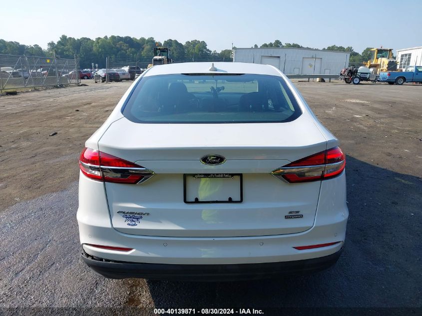 2020 Ford Fusion Hybrid Se VIN: 3FA6P0LU3LR217203 Lot: 40139871