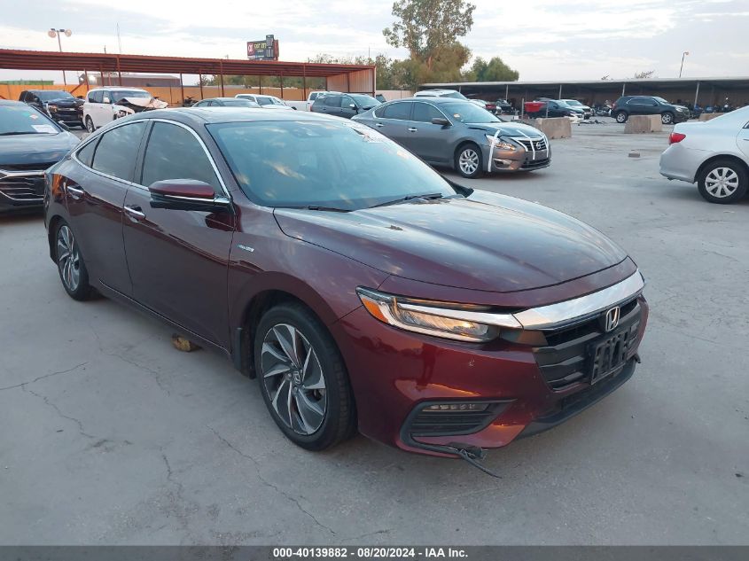 2019 Honda Insight Touring VIN: 19XZE4F98KE027866 Lot: 40139882