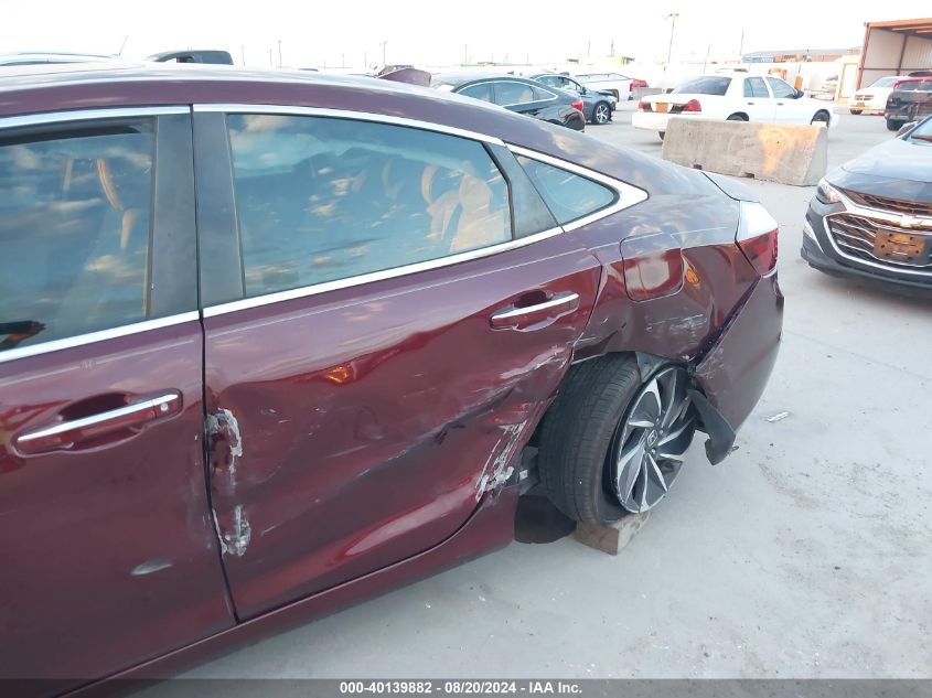 2019 Honda Insight Touring VIN: 19XZE4F98KE027866 Lot: 40139882