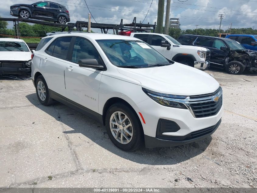 2022 CHEVROLET EQUINOX FWD LS - 3GNAXHEV2NS220489