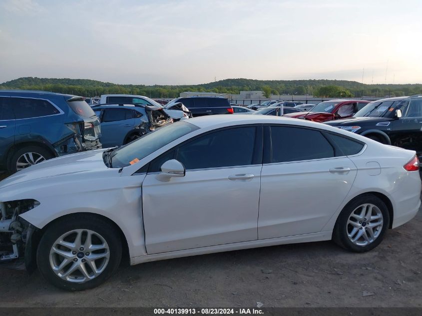 2014 Ford Fusion Se VIN: 1FA6P0HDXE5379344 Lot: 40139913