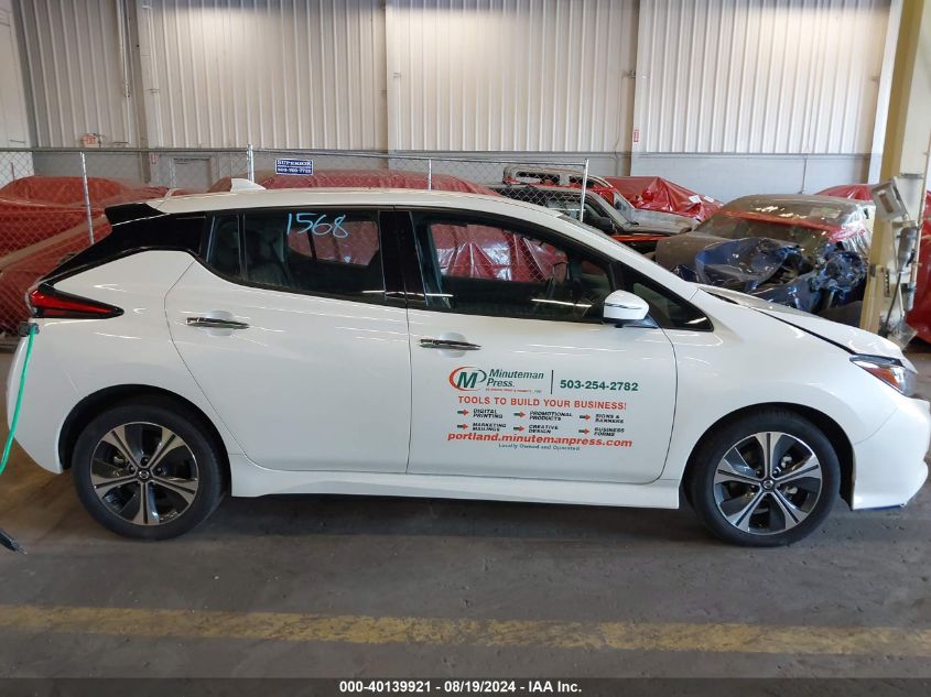 2020 Nissan Leaf Sl Plus 62 Kwh VIN: 1N4BZ1DP4LC307854 Lot: 40139921