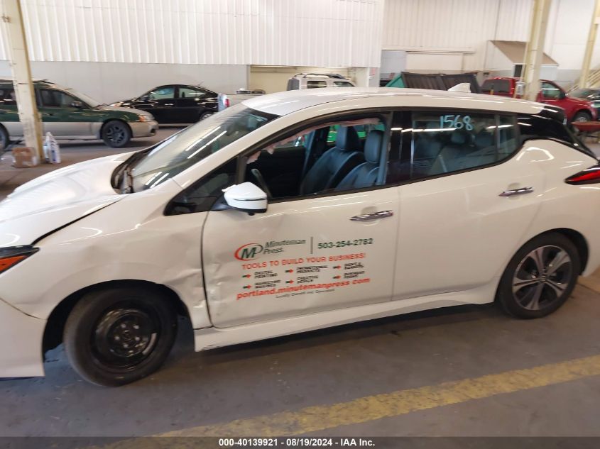 2020 Nissan Leaf Sl Plus 62 Kwh VIN: 1N4BZ1DP4LC307854 Lot: 40139921