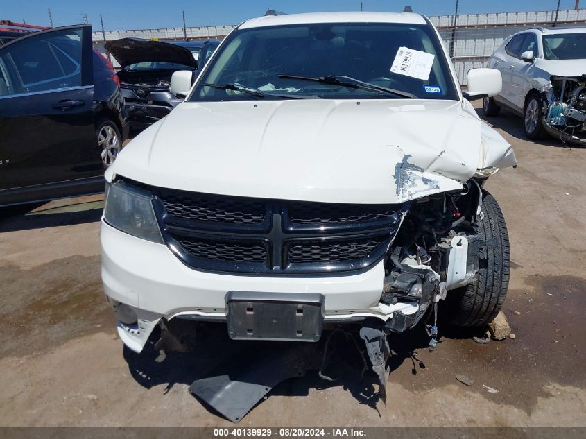 2018 Dodge Journey Crossroad Awd VIN: 3C4PDDGG3JT513339 Lot: 40139929