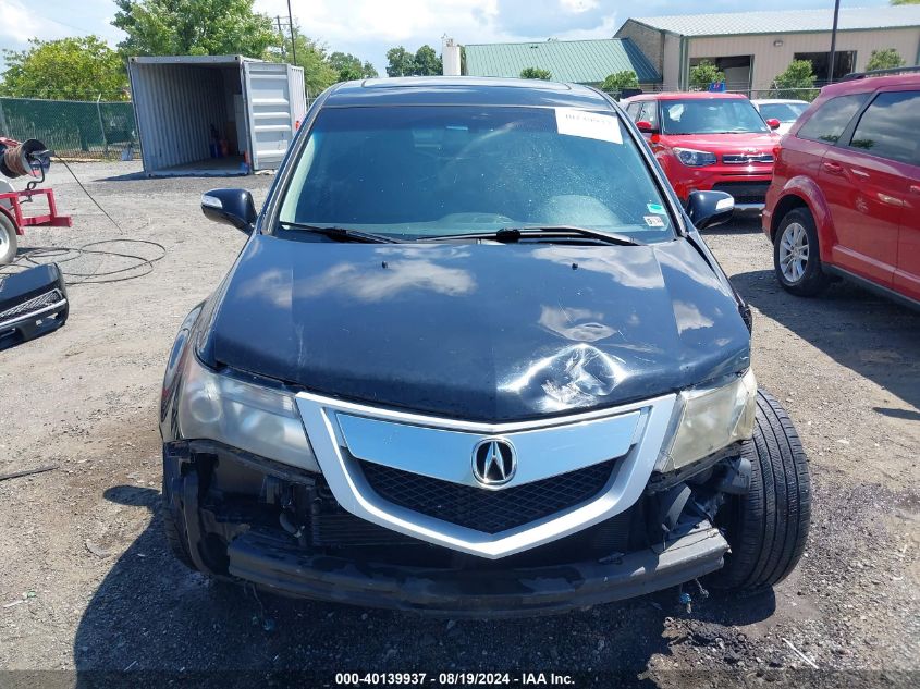 2010 Acura Mdx VIN: 2HNYD2H21AH502578 Lot: 40139937