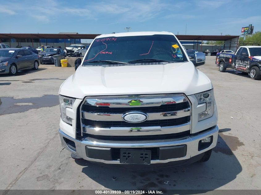 2015 FORD F-150 LARIAT - 1FTEW1CG1FFC93545