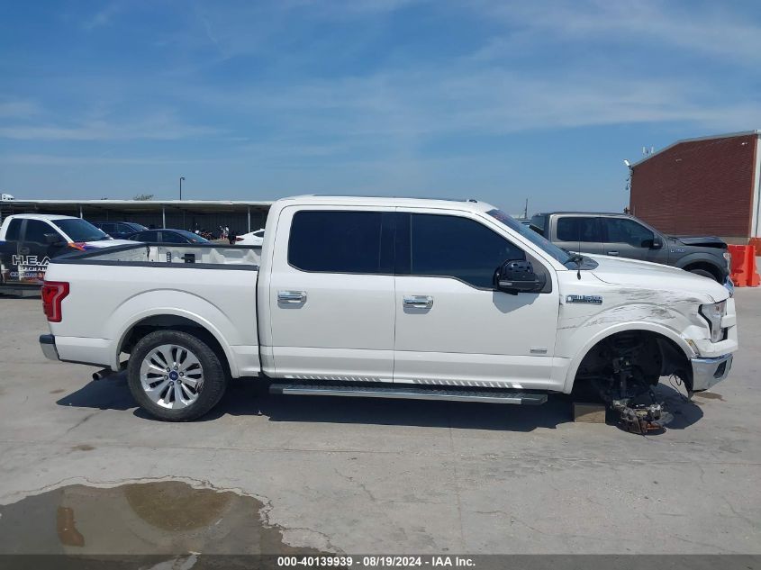 2015 FORD F-150 LARIAT - 1FTEW1CG1FFC93545