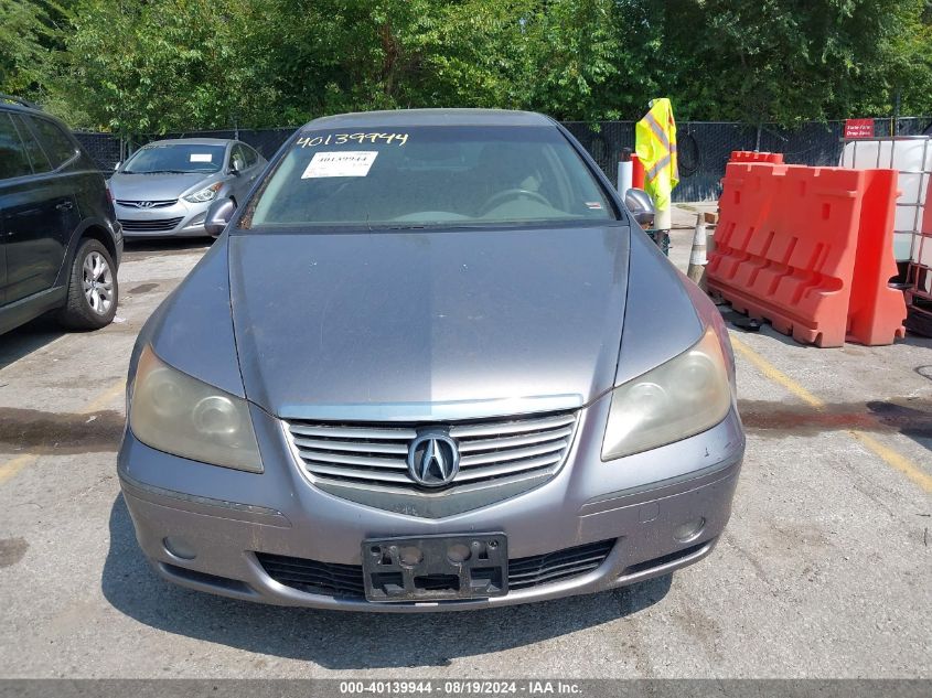 2007 Acura Rl 3.5 VIN: JH4KB16517C004710 Lot: 40139944