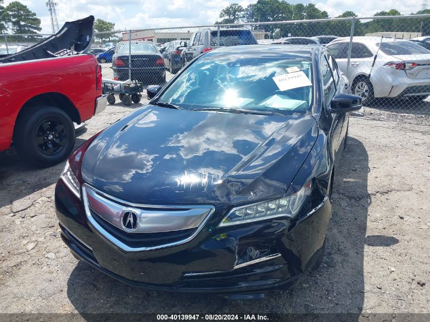 2015 Acura Tlx V6 Tech VIN: 19UUB2F56FA017335 Lot: 40139947