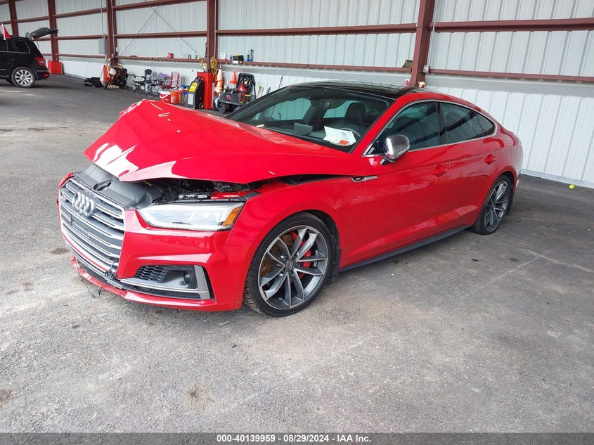 VIN WAUC4CF59JA005440 2018 AUDI S5 3.0T PREMIUM PLUS