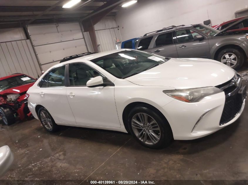 2015 Toyota Camry Se VIN: 4T1BF1FK7FU484851 Lot: 40139961