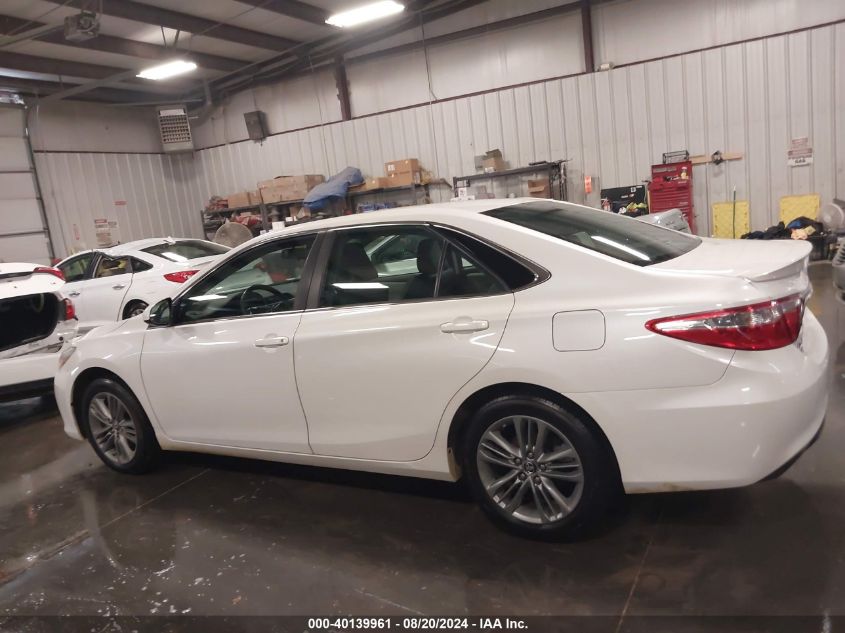 2015 Toyota Camry Se VIN: 4T1BF1FK7FU484851 Lot: 40139961