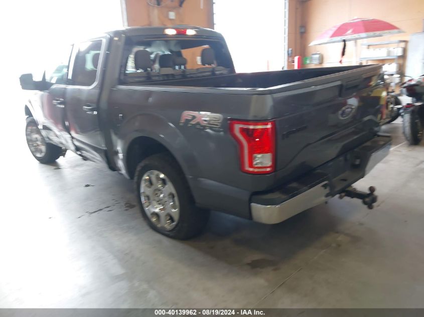 2017 Ford F-150 Xlt VIN: 1FTEW1CG2HFA87444 Lot: 40139962