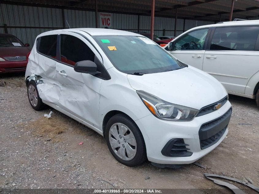 2016 Chevrolet Spark Ls VIN: KL8CB6SA9GC634344 Lot: 40139965