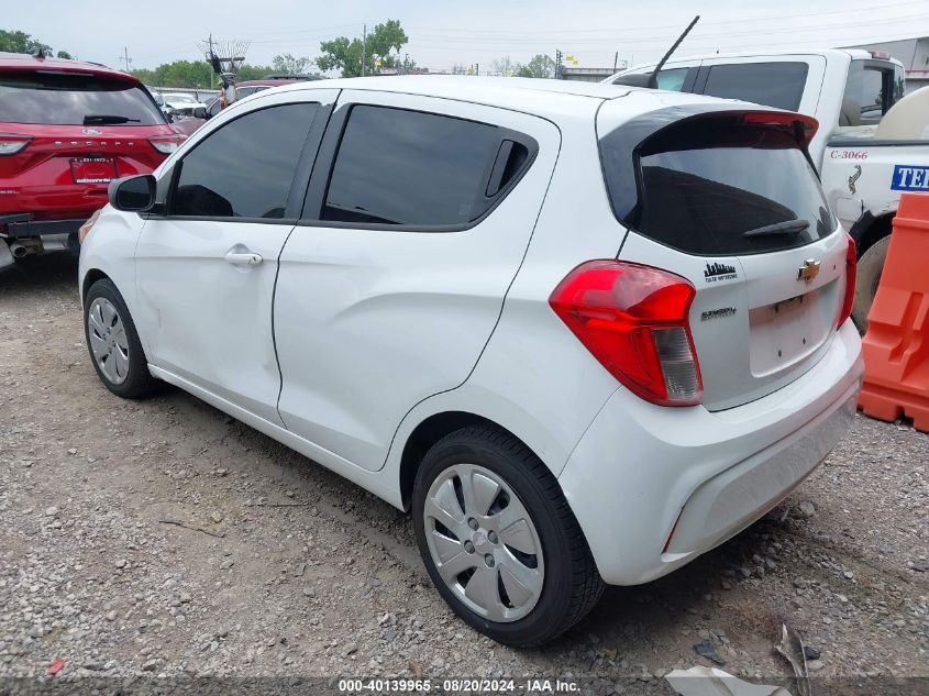 2016 Chevrolet Spark Ls VIN: KL8CB6SA9GC634344 Lot: 40139965