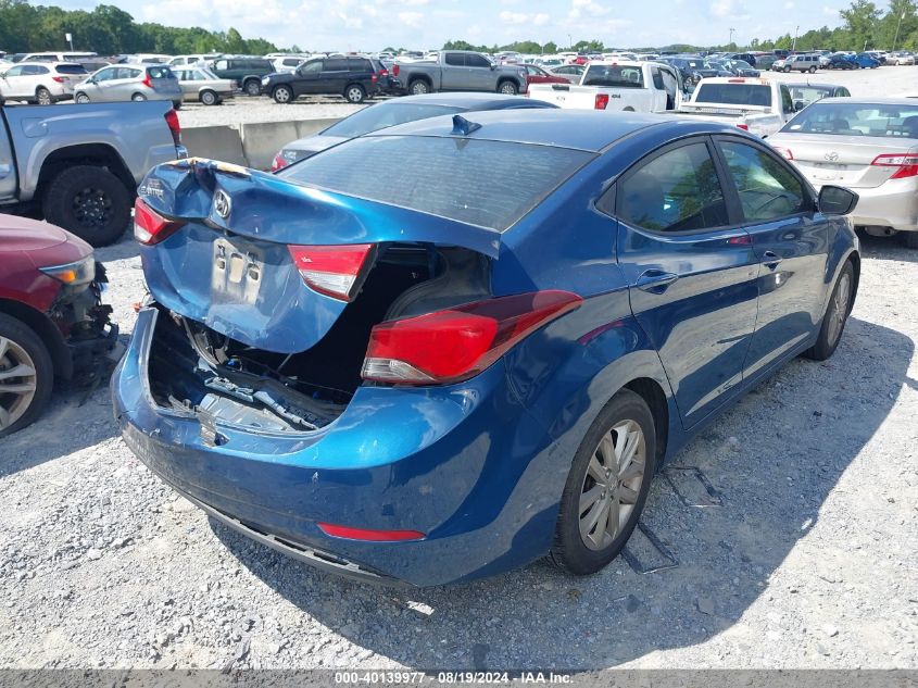 2014 Hyundai Elantra Se VIN: KMHDH4AE2EU144804 Lot: 40139977