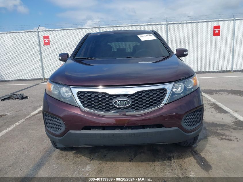 2013 Kia Sorento Lx VIN: 5XYKT3A1XDG325442 Lot: 40139989