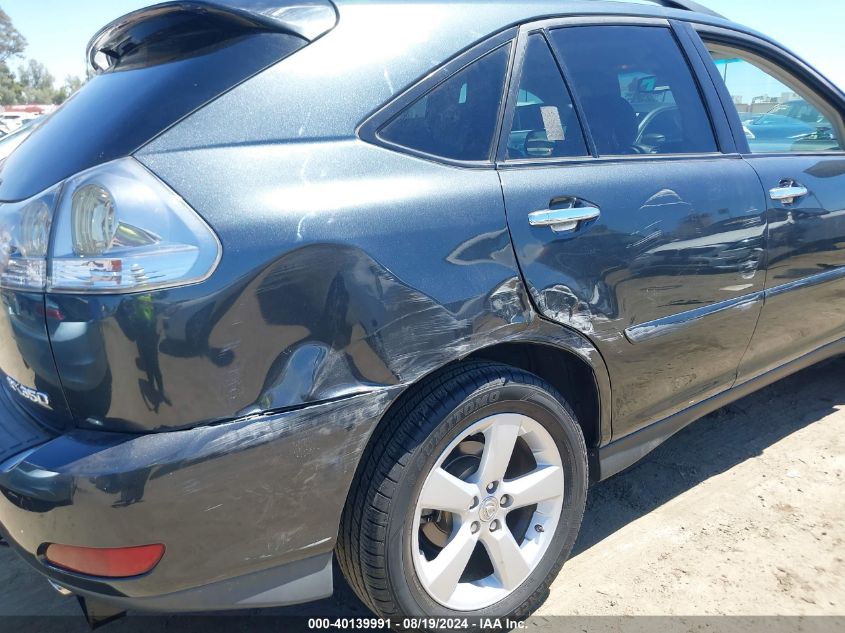 2008 Lexus Rx 350 VIN: 2T2GK31UX8C028395 Lot: 40139991